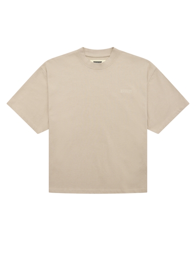 Woodbird  WBjuno Base T-shirt Taupe Brown-Shop Online Hos Blossom